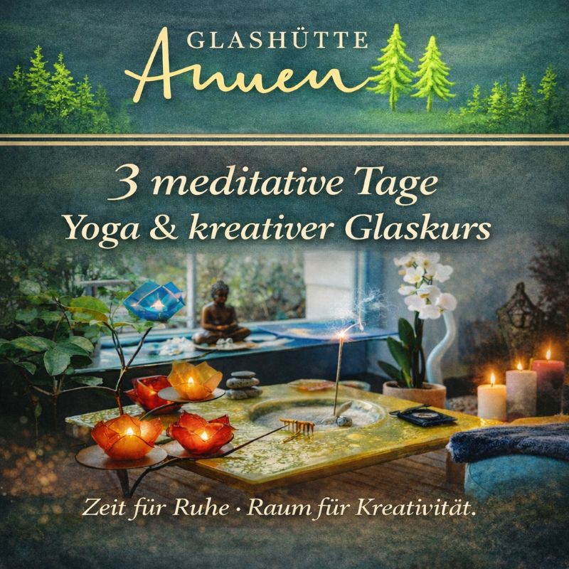Yoga und Glaskunst in Annenwalde Yoga und Glaskunst in Annenwalde