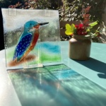 Glaskunst aus Annenwalde - Eisvogel